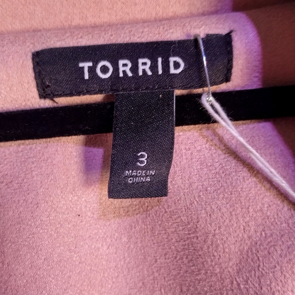 Torrid Size 3 Pink Moto Jacket - Picture 2 of 5